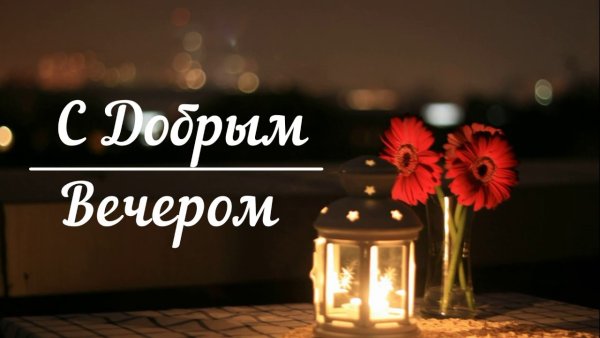 Хорошего вечера стильные