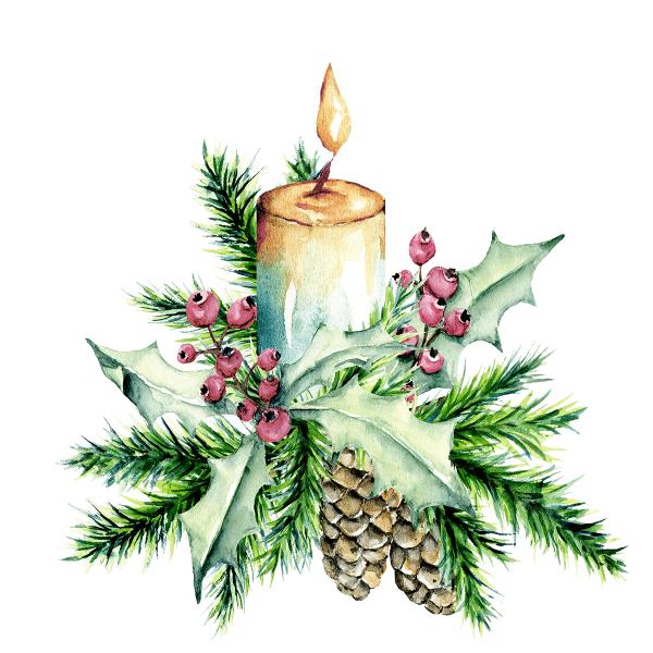 Рождественские свечи