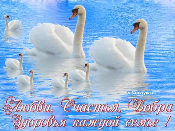 Счастья и благополучия вашей семье