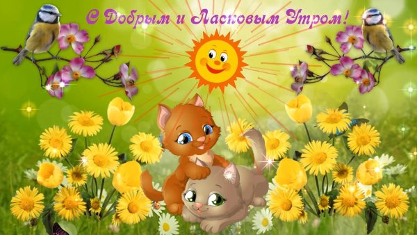 Пожелания с добрым утром с детьми