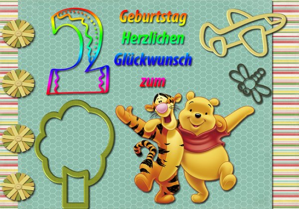 С днём рождения 2 годика