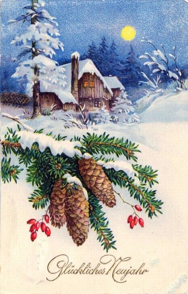 Новогодняя открытка