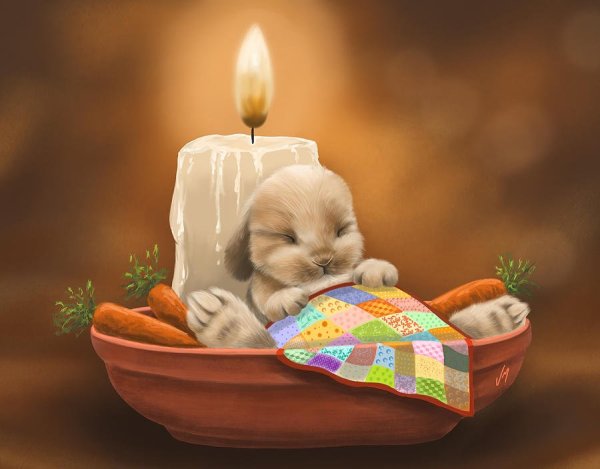 Спокойной ночи Зайка