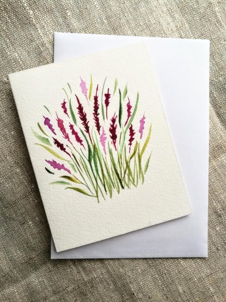 Открытки нарисованные акварелью