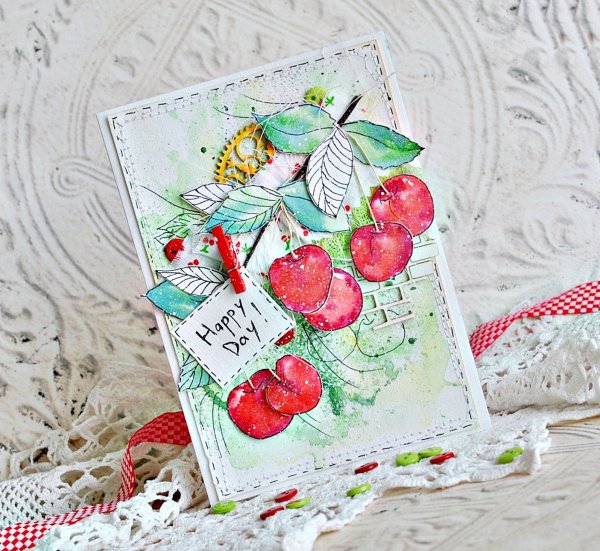 Акварельные открытки ручной работы