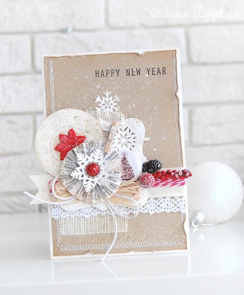 Скрапбукинг новый год