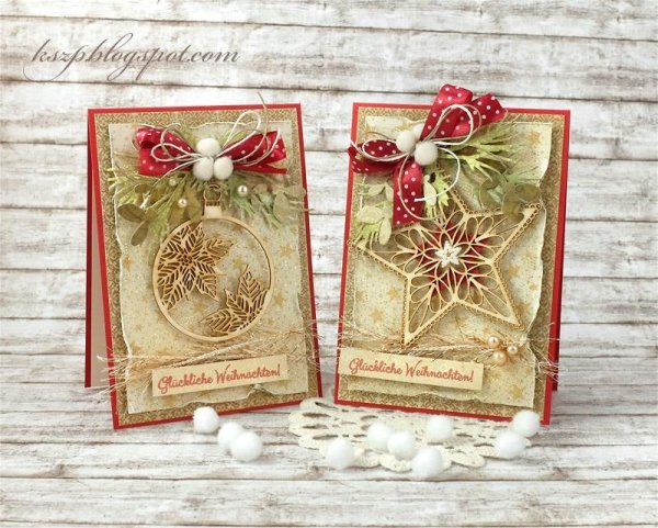 Новогодний Скрапбукинг с шишками