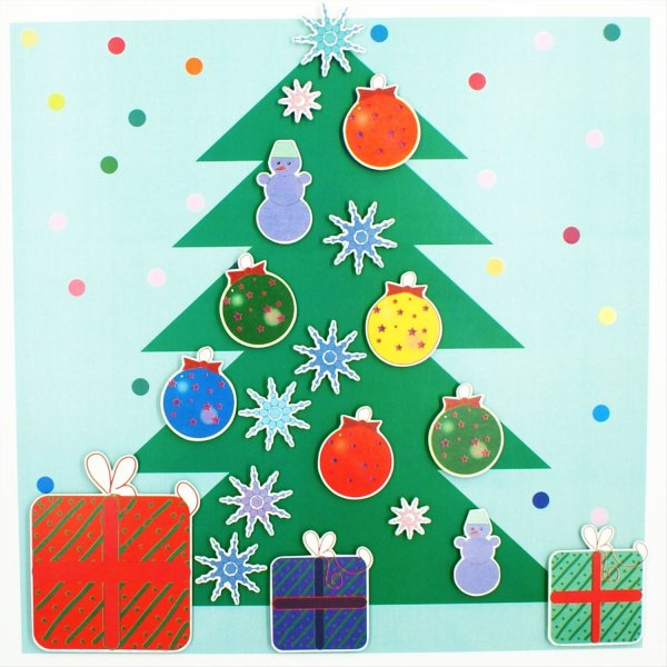 Новогодние аппликации для детей