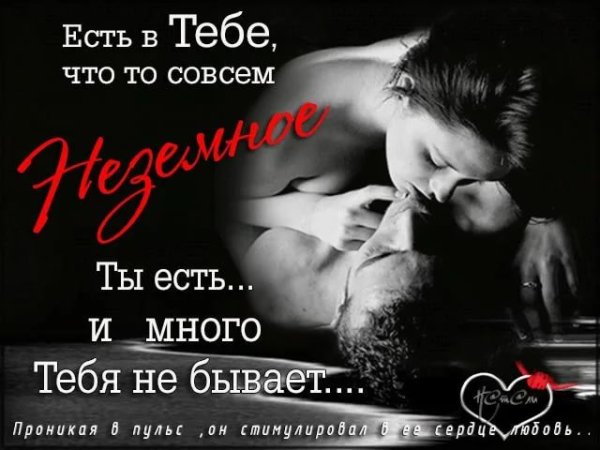 Люблю тебя моя любовь стихи