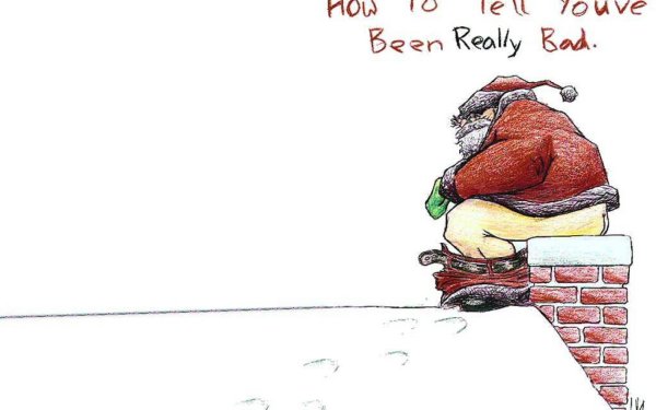 Ты плохо вел себя в этом году