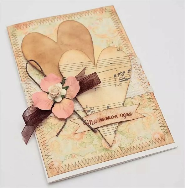 Открытки хенд мейд