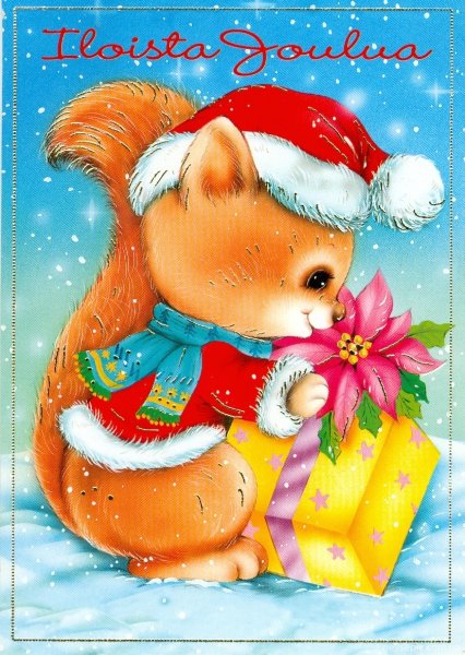 Открытки январь