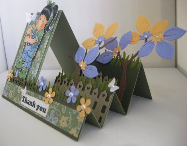 Раскладная открытка