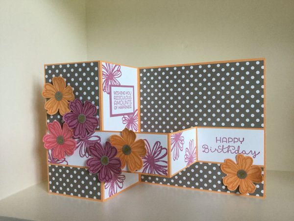 Открытка раскладушка мастер класс