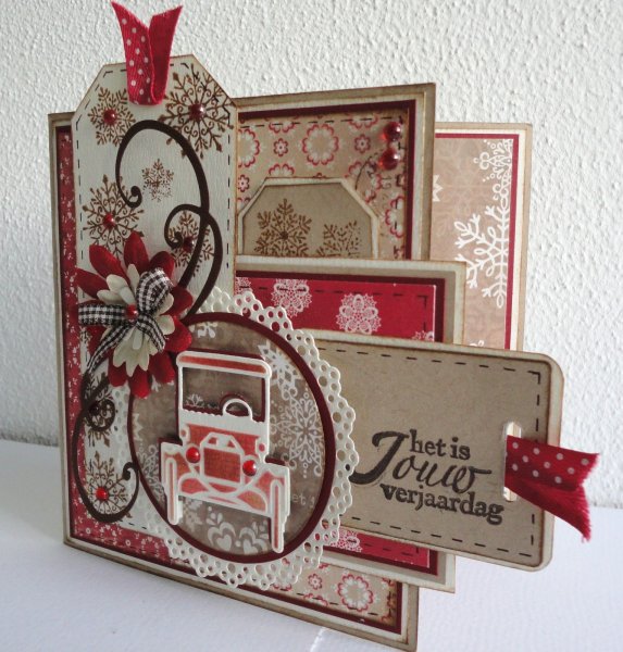 Раскладывающаяся открытка