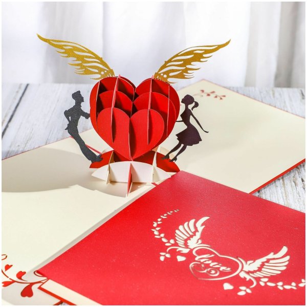 3д открытка