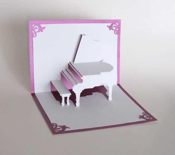 Объемная открытка