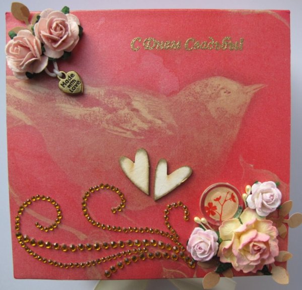 Приглашение на коралловую свадьбу