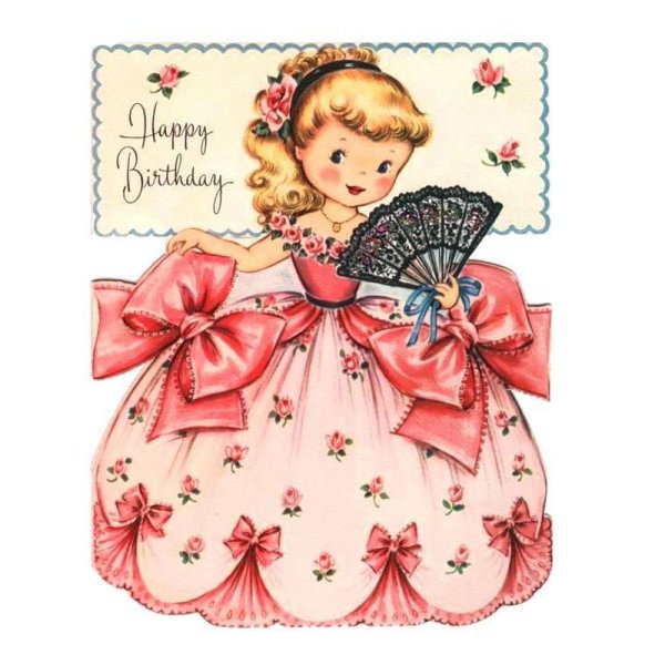 Открытки с куклами с днем рождения