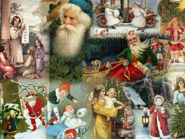 Новый год в старинном стиле