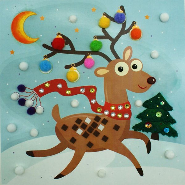 Аппликация. Новый год