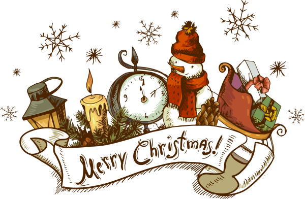 Векторная иллюстрация новый год