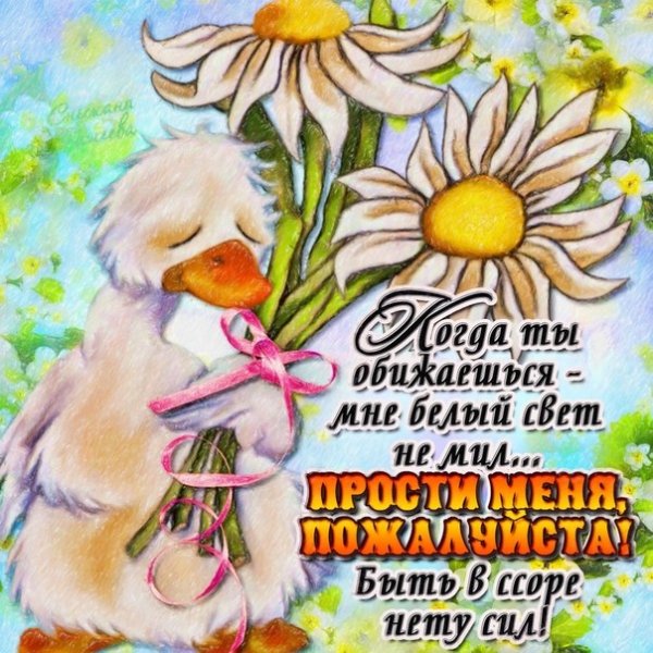 Открытки с извинениями прикольные