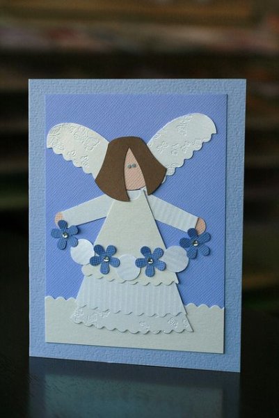 Аппликации с ангелочками