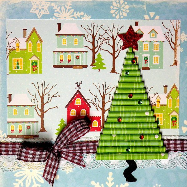 Аппликация на тему новый год и Рождество