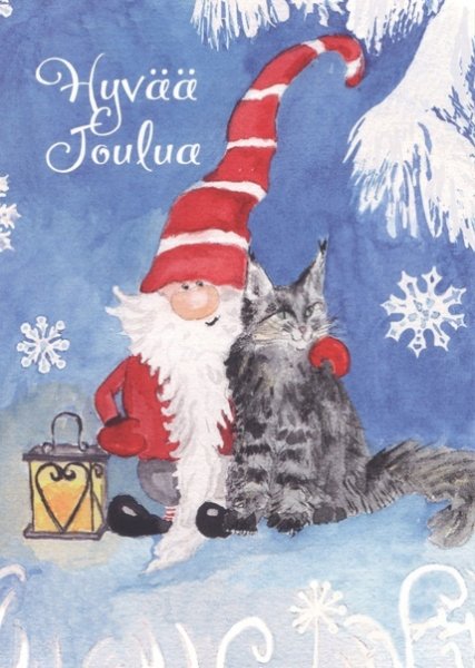 С новым годом на финском языке