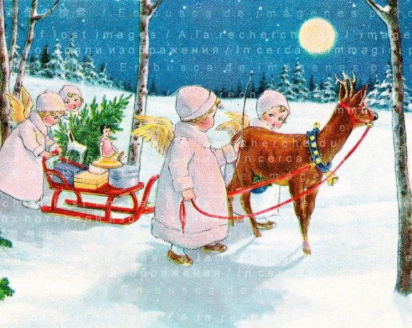 Финская Рождественская открытка