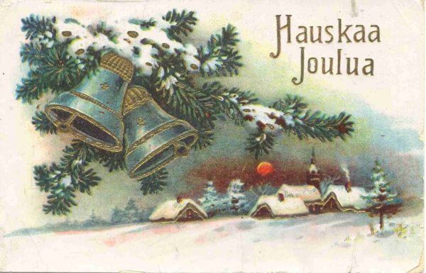 Финские новогодние открытки