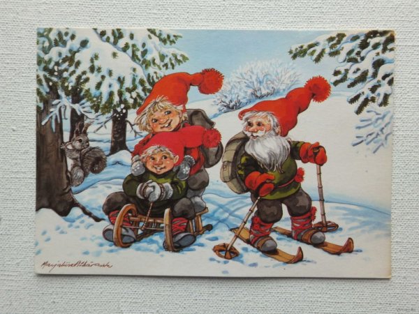 Муми Тролли Рождество