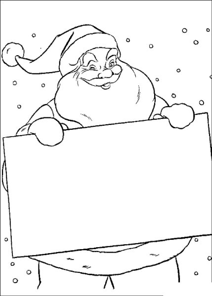 Новогодняя открытка карандашом