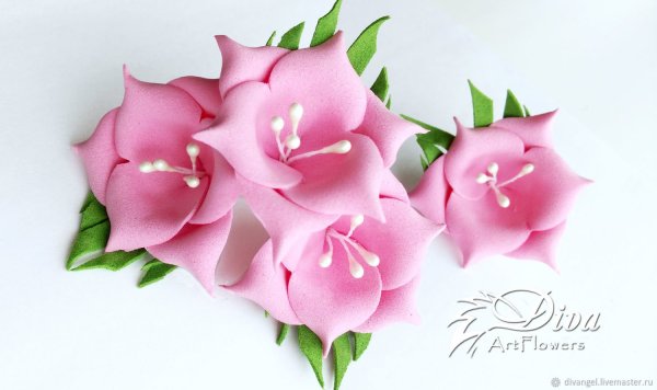 Открытка из фоамирана на день рождения