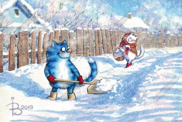 Коты Ирины Зенюк 2020