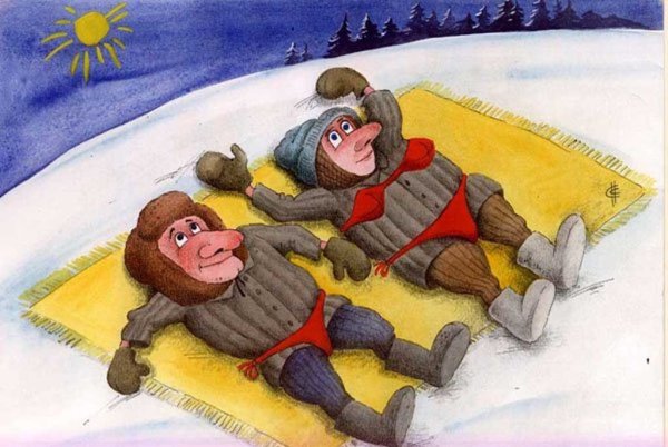 Анекдоты про Холодное лето