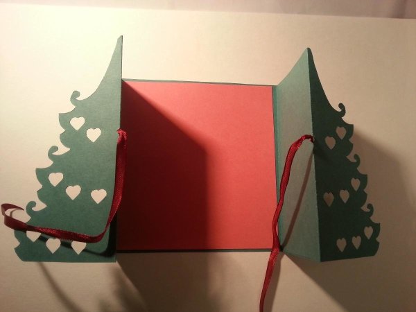 Новогодняя открытка своими руками