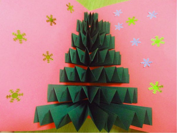 Открытка елочка