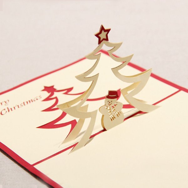 Новогодние киригами для детей