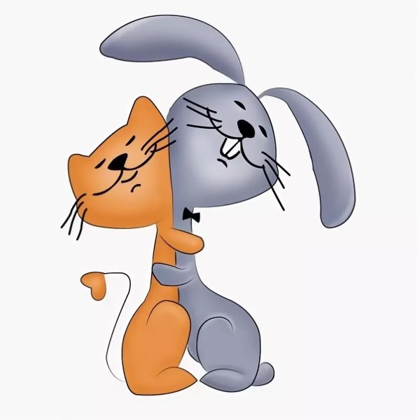 Обнимаю мультяшки