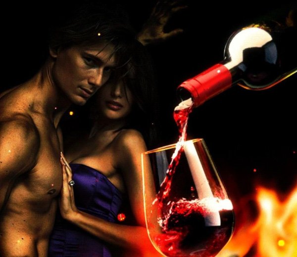 Романтические рисунки