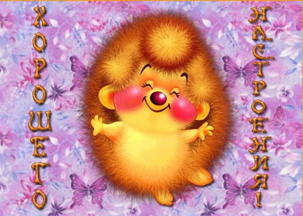 Милые открытки для поднятия настроения