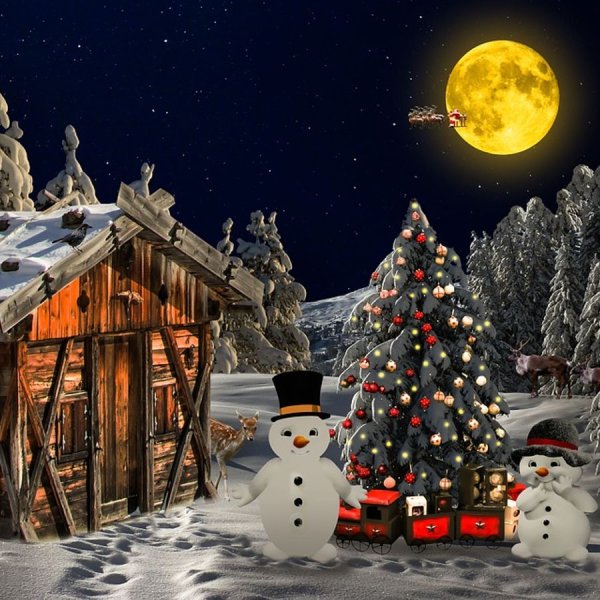 Католическое Рождество gif