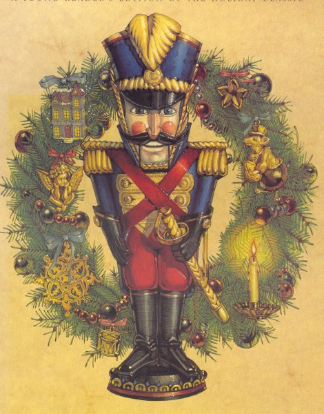 Новогодний Щелкунчик рисунок