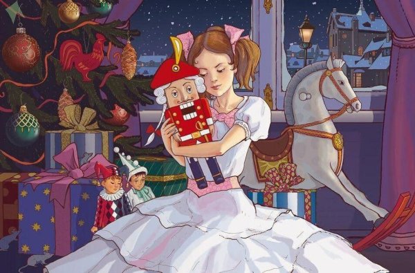 Щелкунчик Винтажная открытка