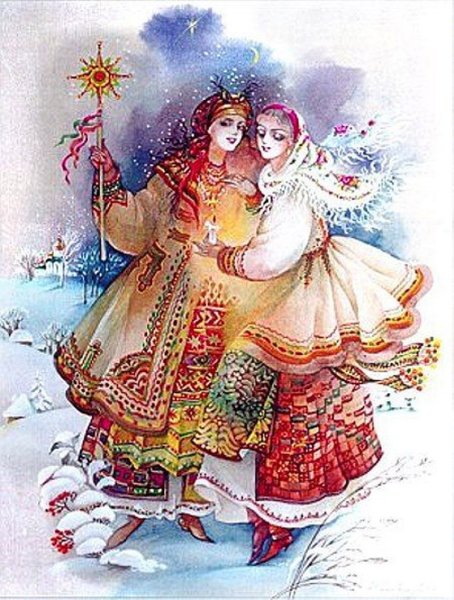 Художник Надия Старовойтова зима