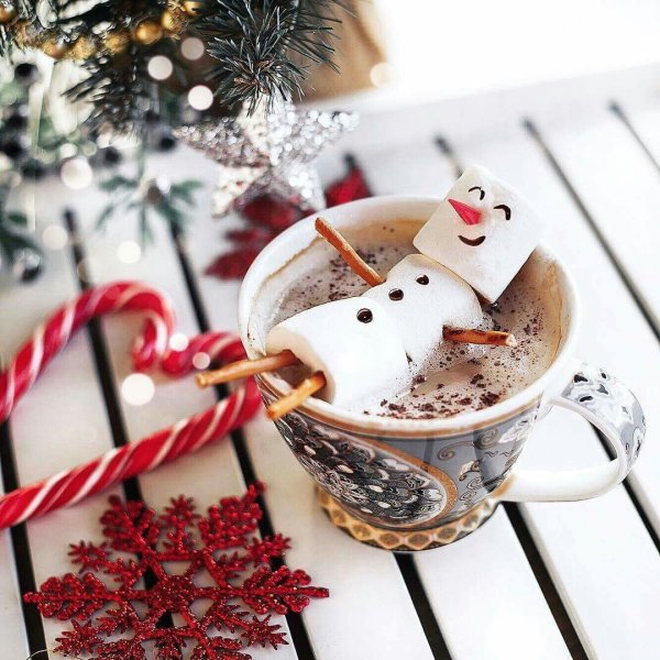 Морозное новогоднее утро