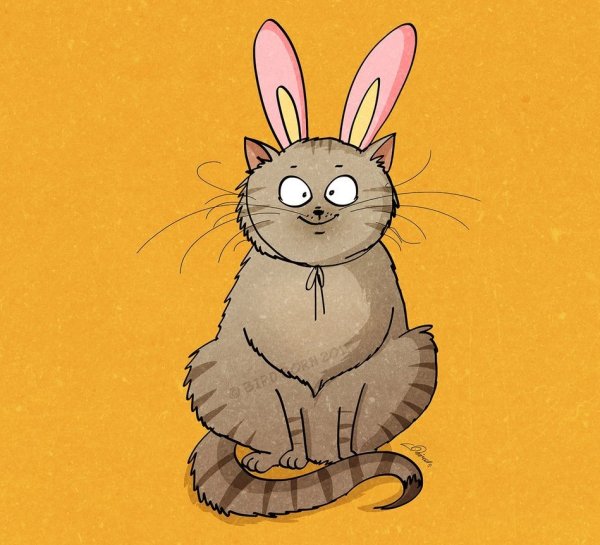 Новогодние поздравления с котиками