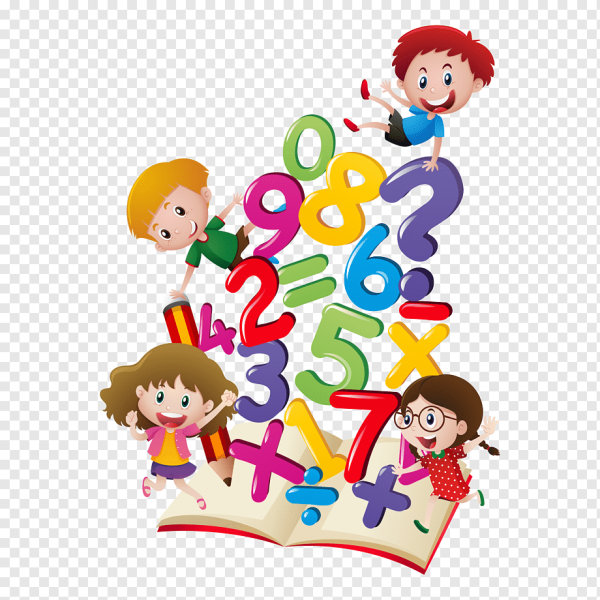 Математика на прозрачном фоне